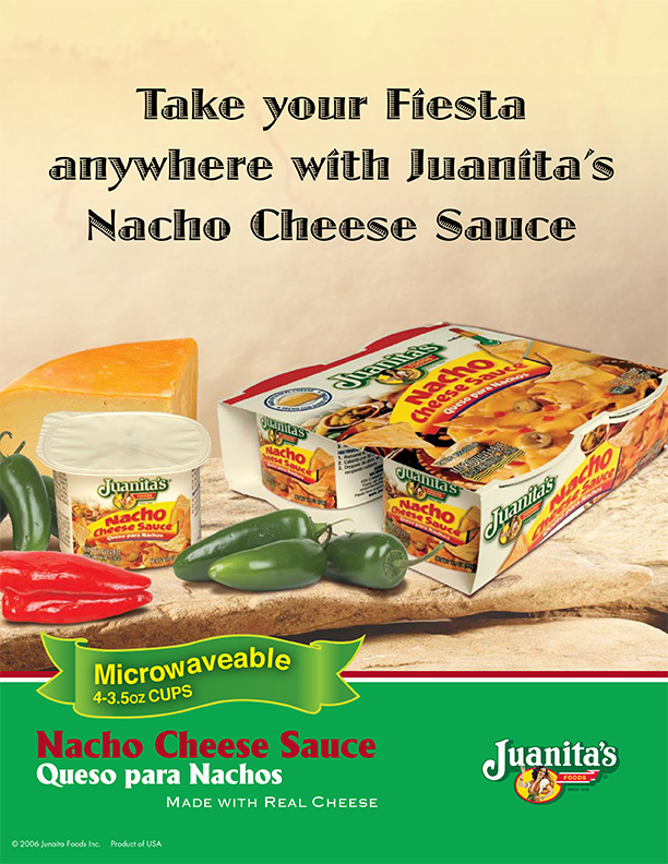 Juanita's Foods Nacho Cheese Flyer